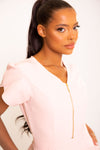 Scrub Lux Dress (Blush Pink)