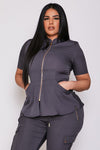 The Queenie Range Top (grey)